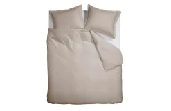 Ambiante Satin Dekbedovertrek Uni Sand