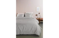 Ambiante Satin Dekbedovertrek Uni Grey