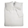 Ambiante Satin Uni Dekbedovertrek White