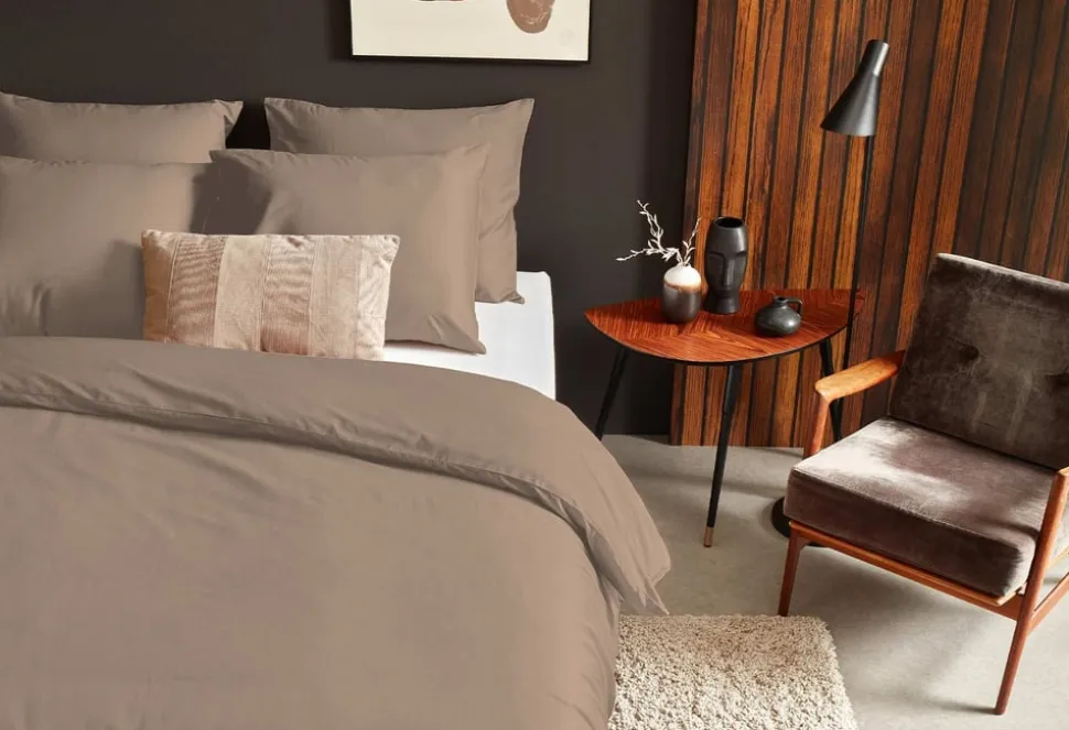 Dixxius Luxurious Lisboa Dekbedovertrek Taupe