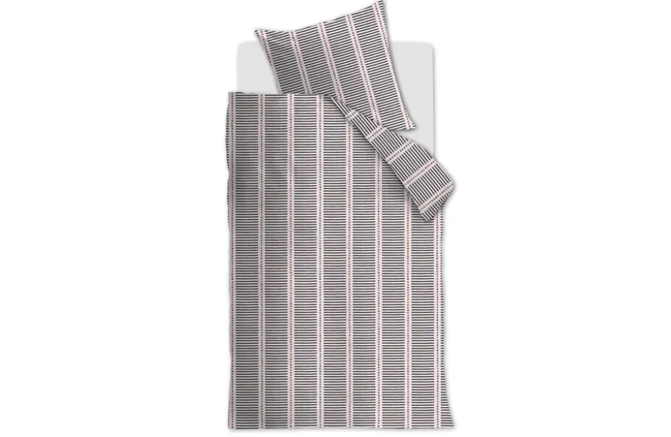 vtwonen Stip en Stripe Dekbedovertrek Blush