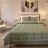 Zelesta Kussenslopen Wonderbed Olive Stitches (2 stuks)