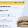 Zelesta Wonderbed Warm Sand - Dekbed zonder overtrek